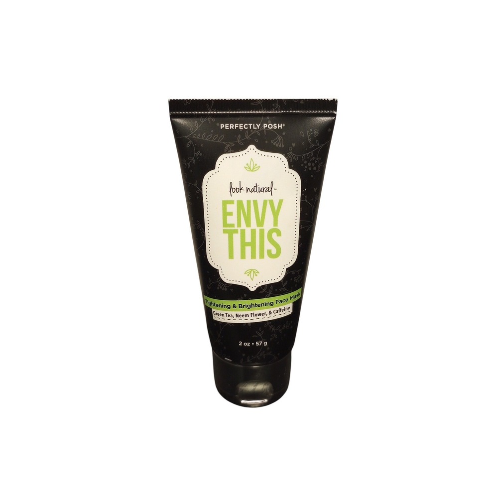 Perfectly Posh Look Natural Envy This Tightening Brightening Face Mask 2oz New